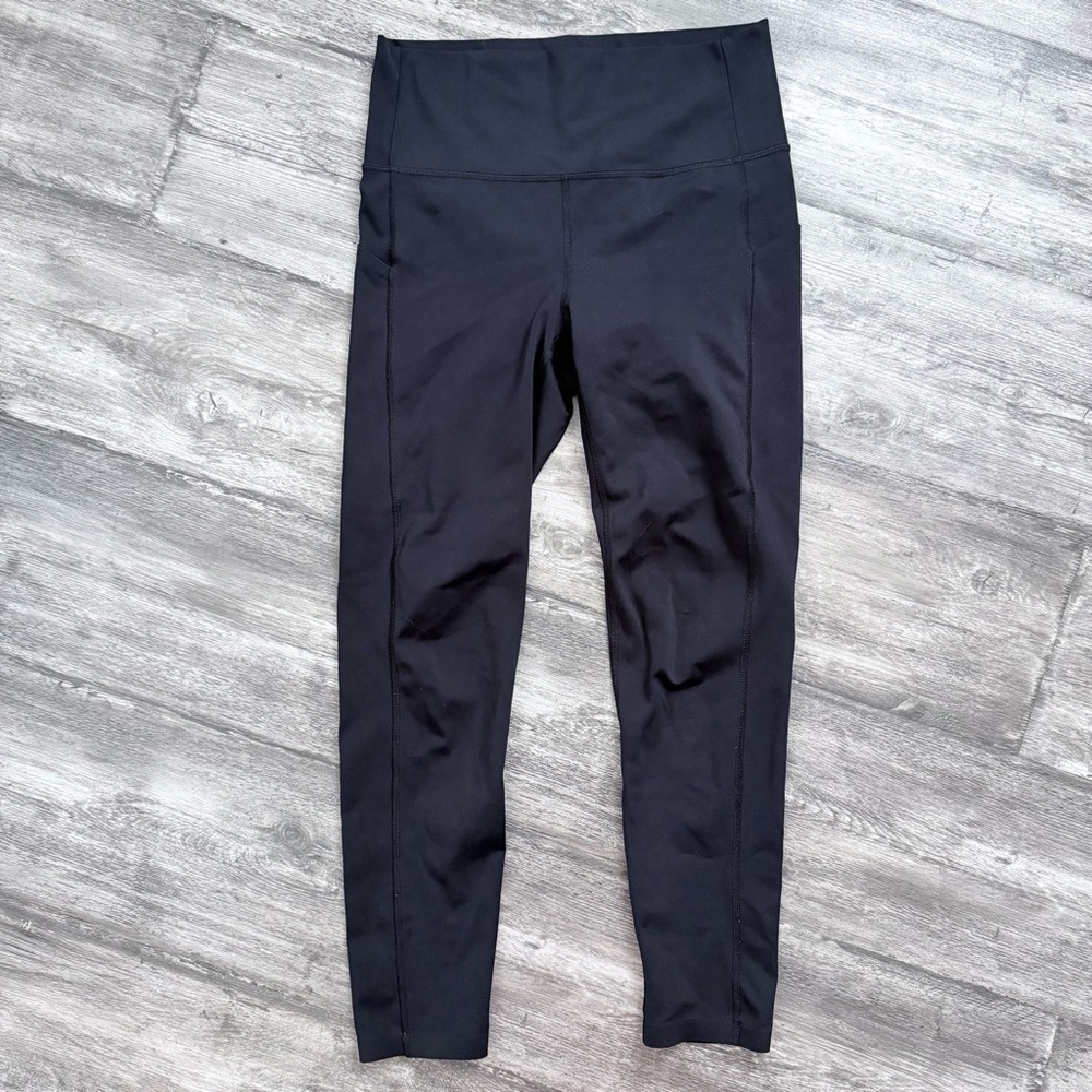 MonoB Black High-Waisted Leggings
